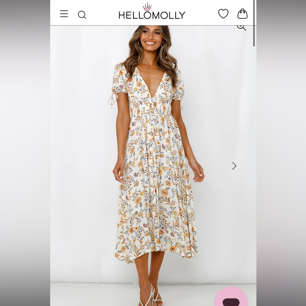 Hello Molly Floral Dress